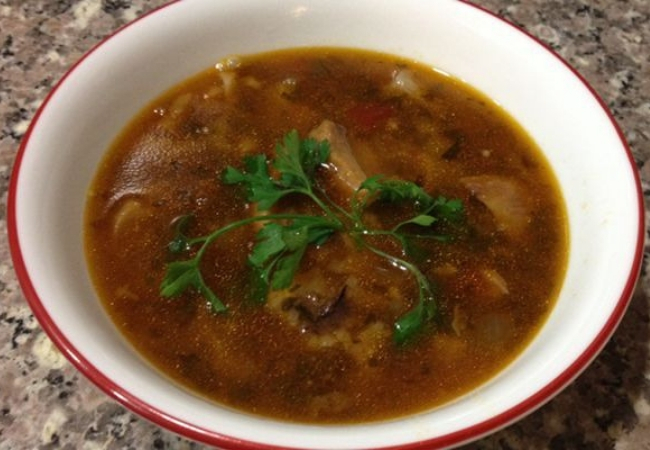 receita caldo de mocotó verde