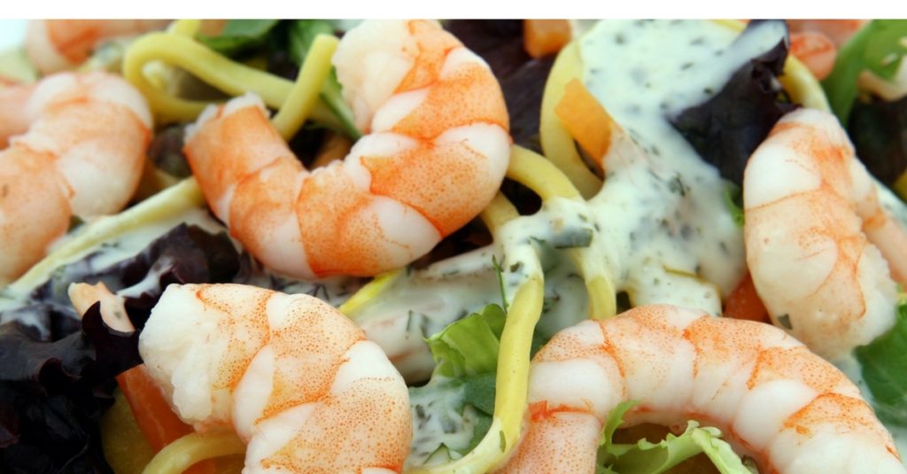 Receita de camarão ao molho branco