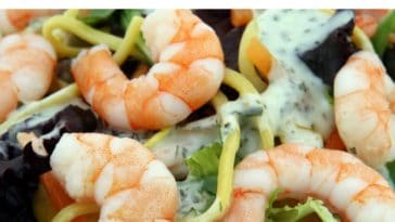 camarão ao molho branco