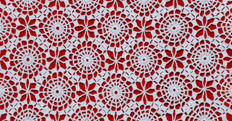 caminho de mesa de croche