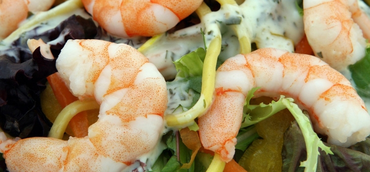 camarão está entre alimentos ricos em iodo