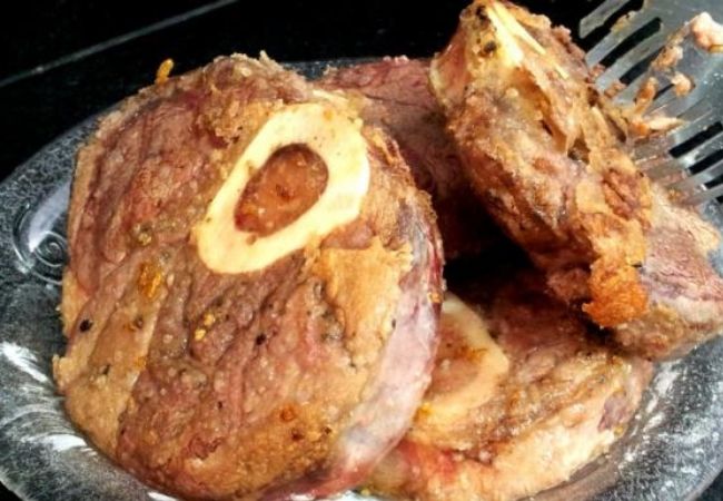 receita de ossobuco carne assada no forno fácil