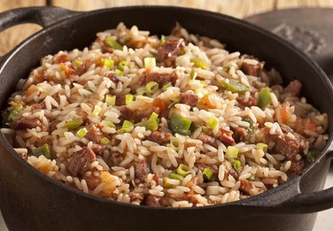 comida típica brasileira arroz carreteiro