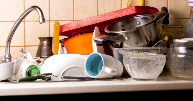 sensação de casa bagunçada