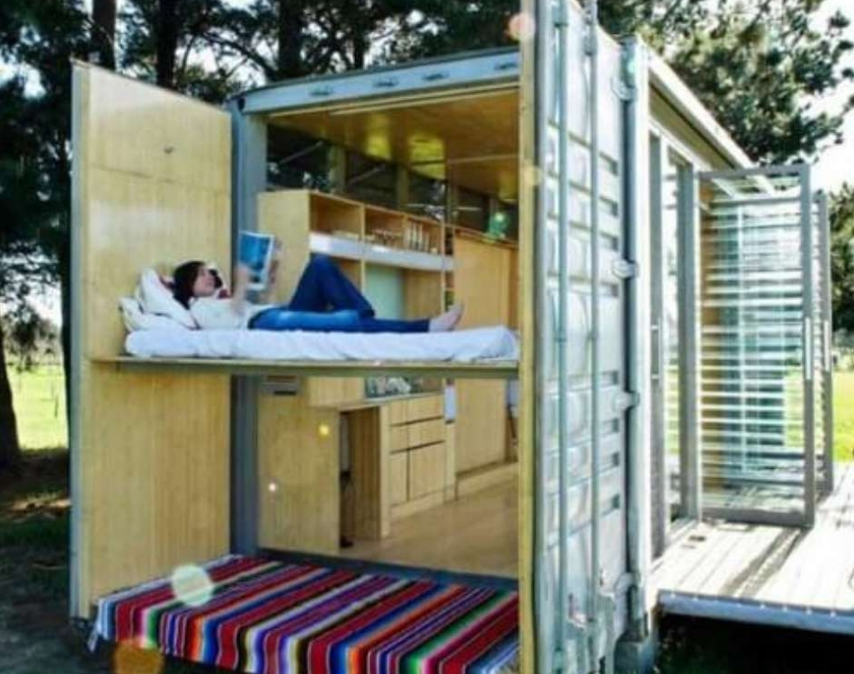 modelo casa container minimalista