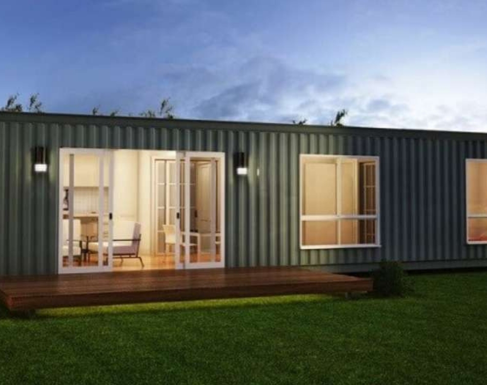 modelo casa container reta