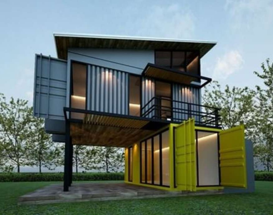 modelo casa container vão