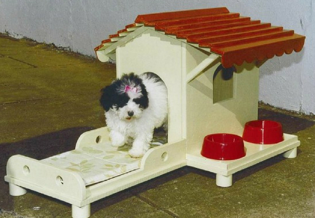 fazer casinha de cachorro com varanda