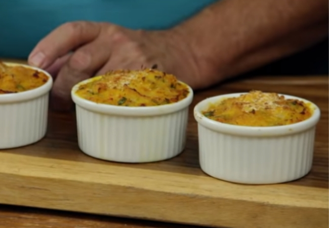 fazer casquinha de siri com pão