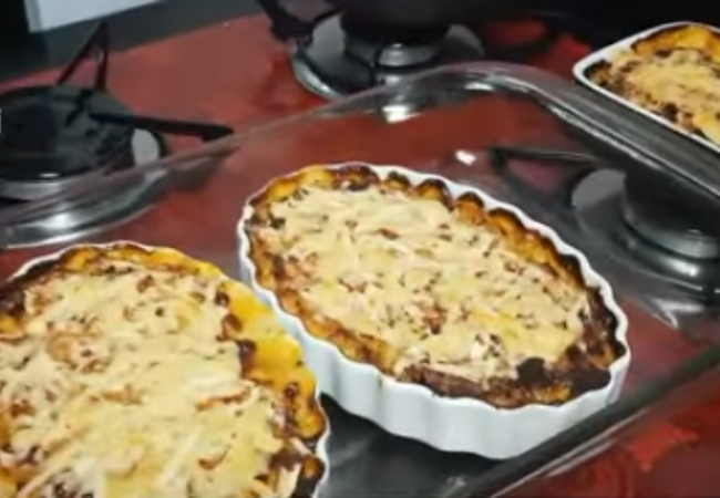 casquinha de siri com requeijão