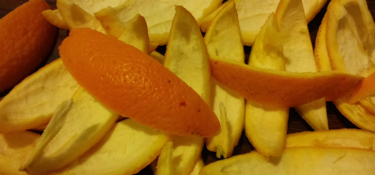 chá para tosse casca de laranja