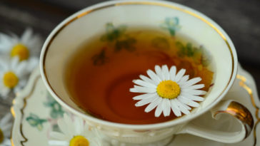 chá de camomila