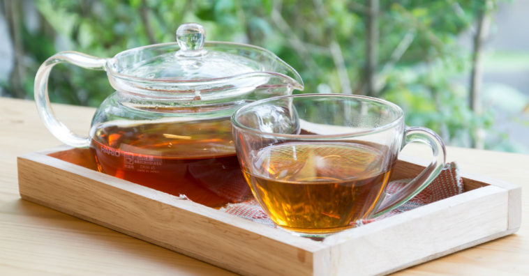 cha de folha de louro