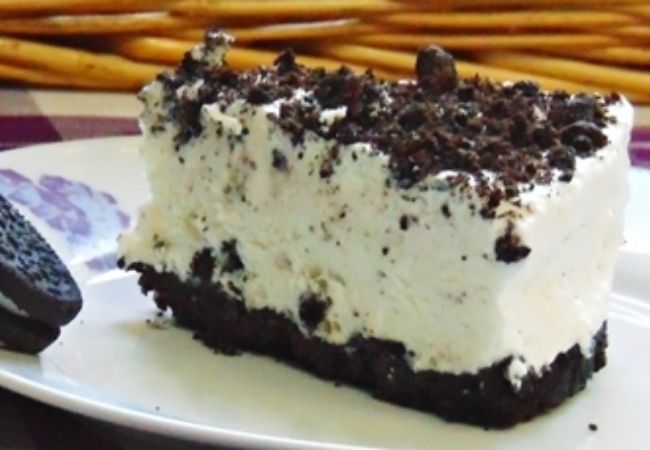 cheesecake de oreo simples