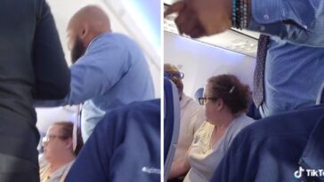 choro de um bebê no avião