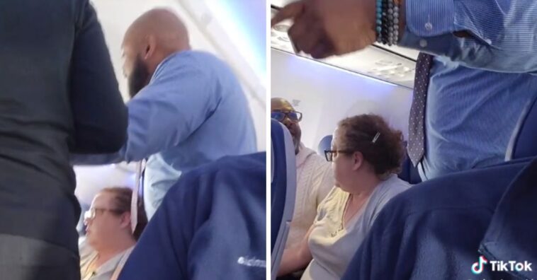 choro de um bebê no avião