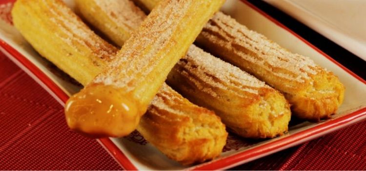 como fazer churros sem açúcar
