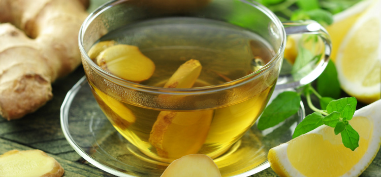 chá de gengibre com limão benefícios