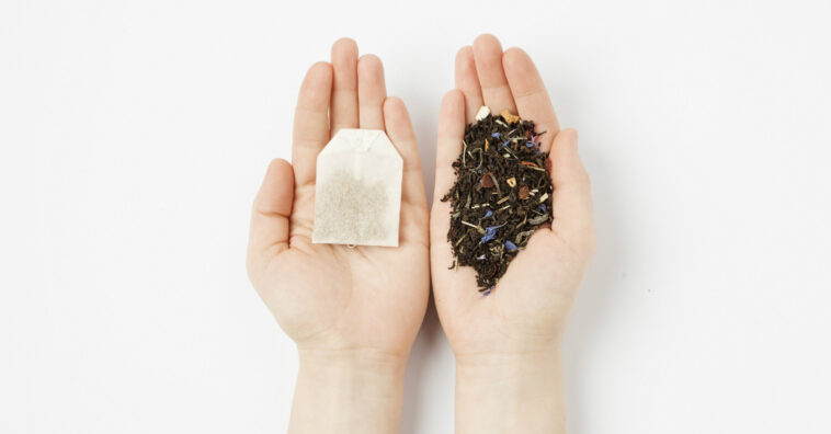 chá em saquinho é melhor que as folhas