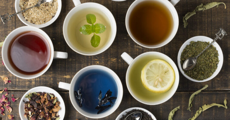 chá para fígado gordo