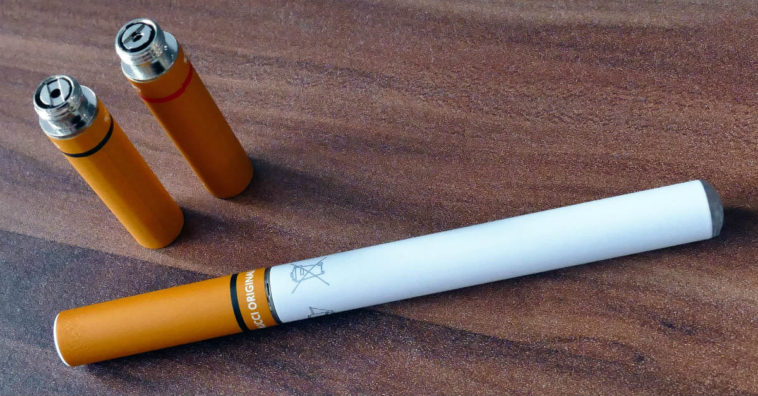 cigarro eletrônico metais pesados