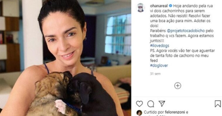 claudia ohana devolve cachorros