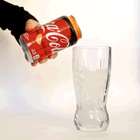 coca-cola laranja com baunilha sabor