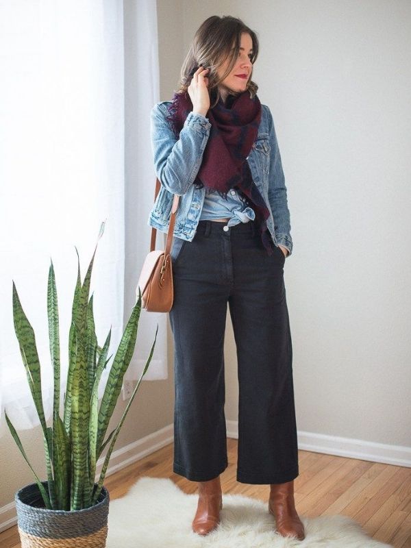 calça pantalona com bota