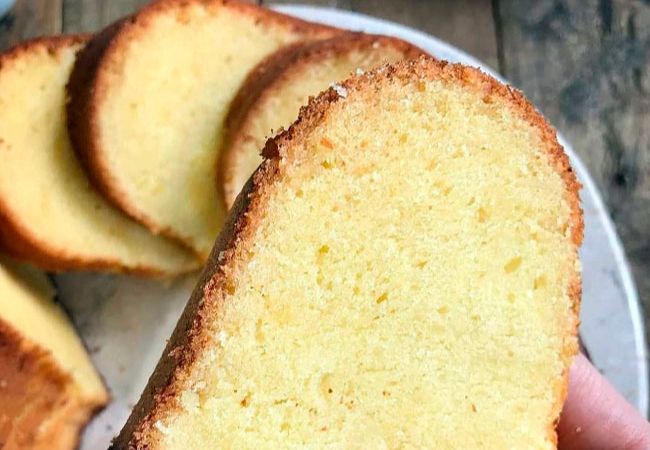 bolo com leite em pó