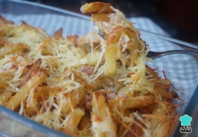 batata com queijo e bacon