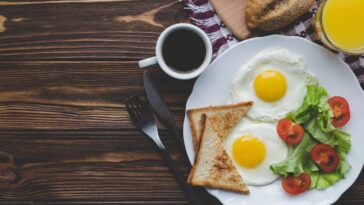 ovo no café da manhã