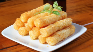 cozinhar mandioca congelada