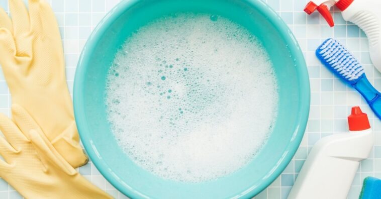 como desencardir pano de chão