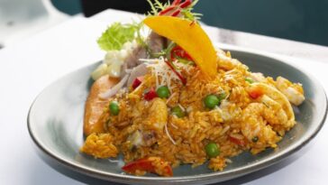 arroz de forno com creme de leite