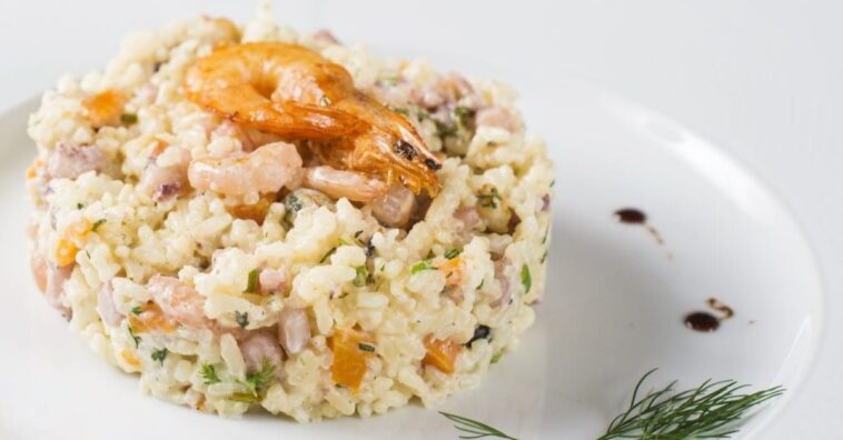 arroz de forno com requeijão