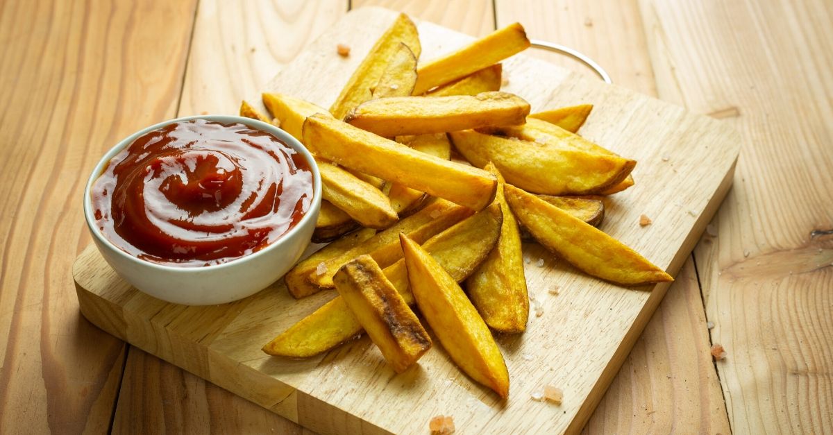 batata-doce frita