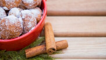 bolinho de chuva com banana