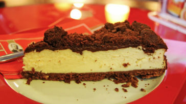 cheesecake de café