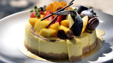 como fazer cheesecake de pera