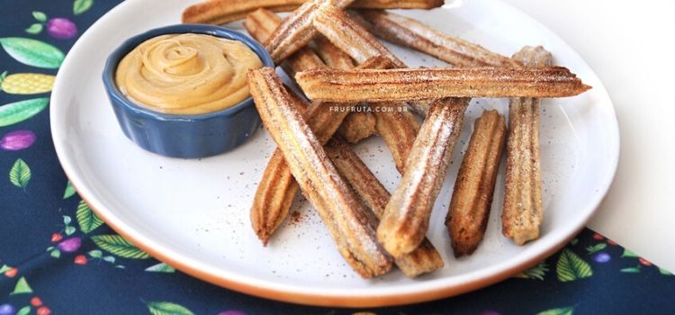 receita de como fazer churros saudavel
