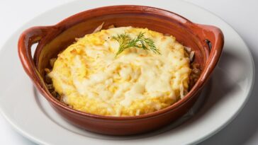 escondidinho de bacalhau