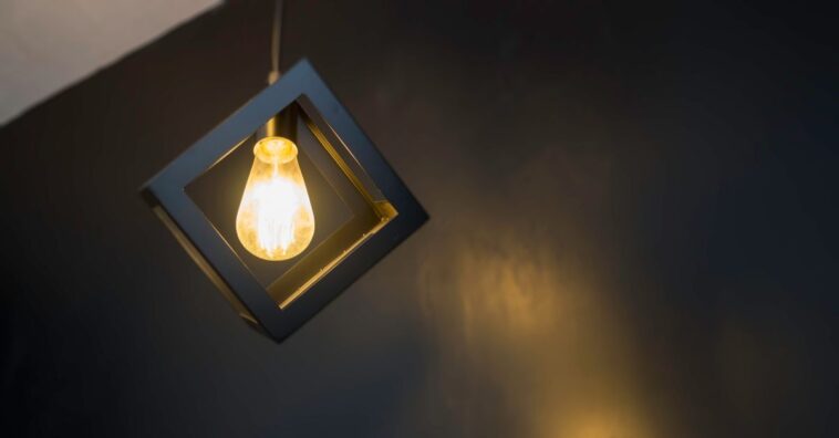 como fazer luminária