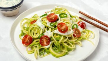 macarrão de abobrinha