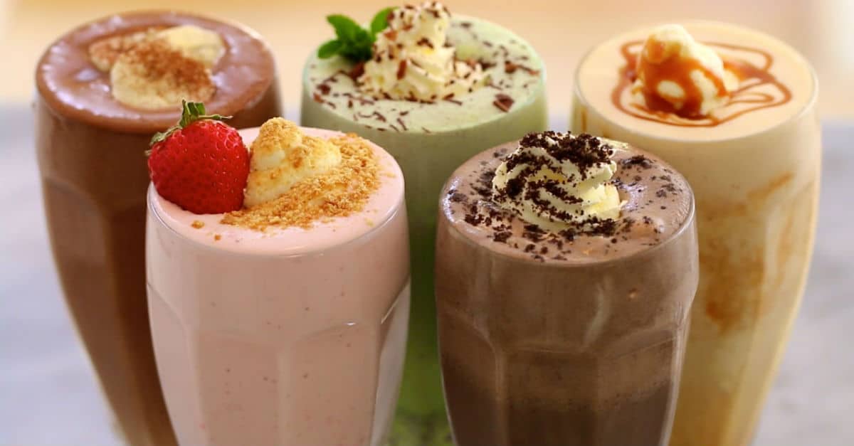 Como fazer milkshake caseiro 17 receitas