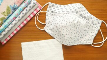 como fazer máscara de tecido