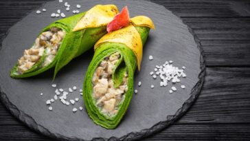 panqueca de espinafre