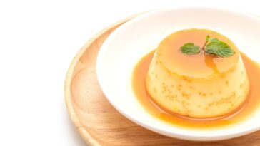 pudim de pão no micro-ondas