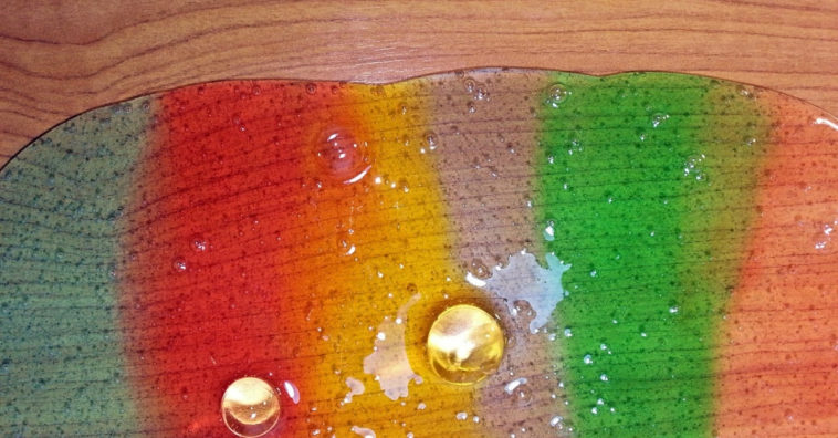 fazer slime com shampoo e sal