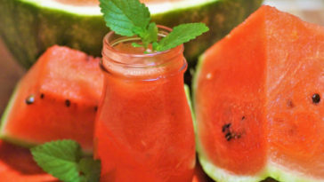 como fazer suco detox com melancia