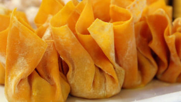 como fazer trouxinha de frango